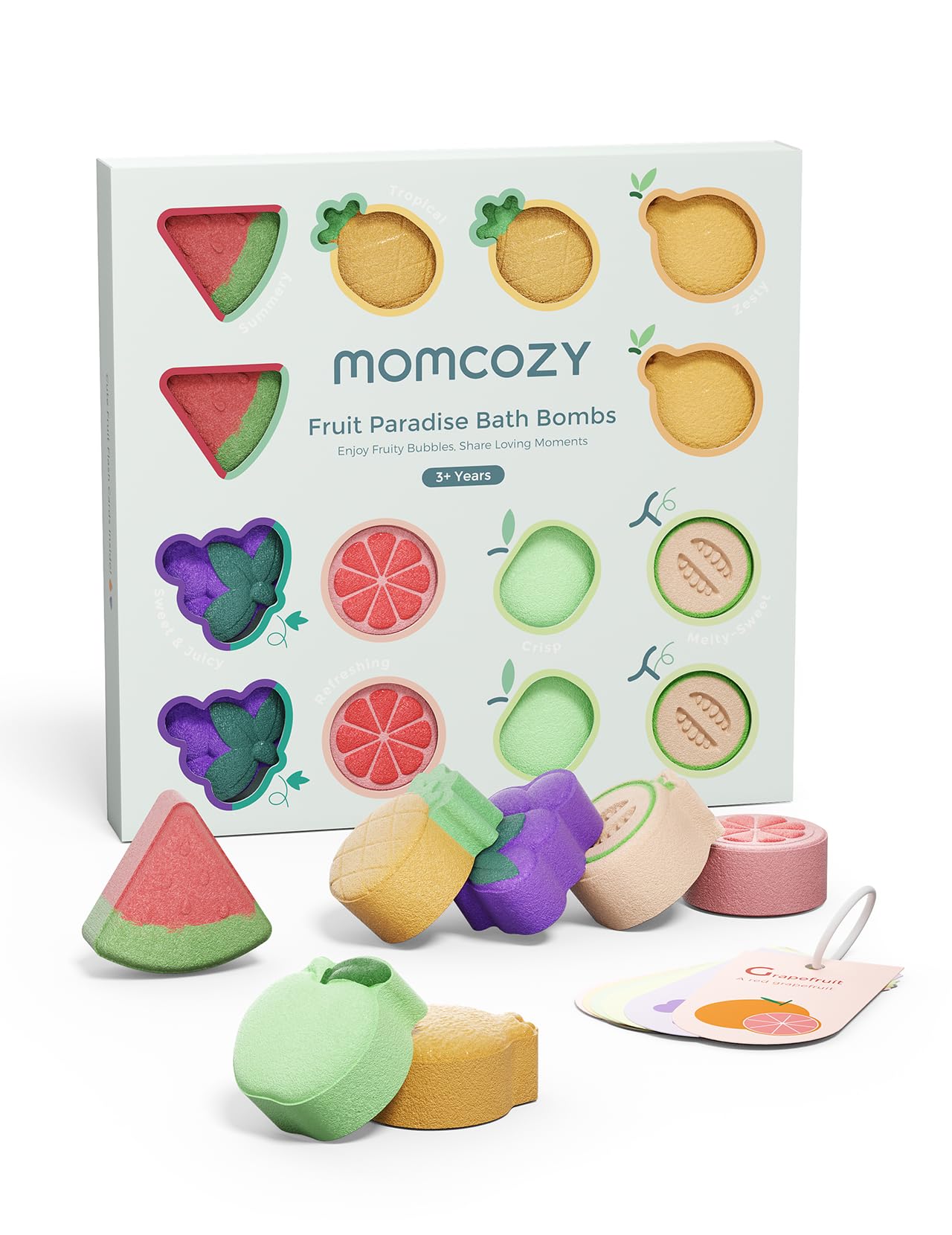 Amazon.com: Momcozy 14-Pack Fruit Bath Bombs with Essential Oil